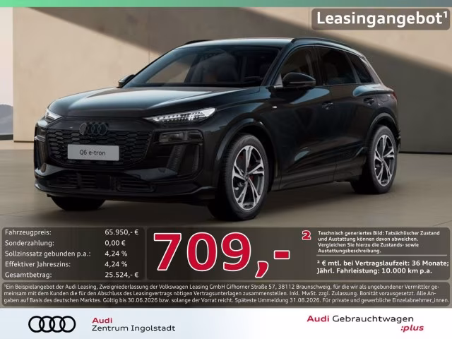 Audi Q6 e-tron qu S line Tech+ MATRIX AHK HuD ACC B&amp;amp;O