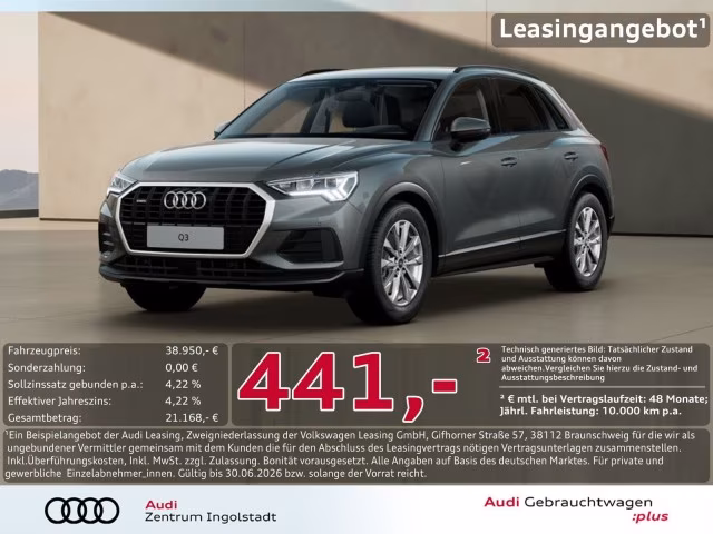 Audi Q3 40 TFSI qu LED NAVI+ PDC+ SHZ Virtual 18&amp;quot;