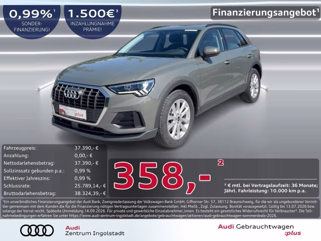 Audi Q3 40 TFSI qu LED NAVI+ PDC+ SHZ Virtual 18&amp;quot;