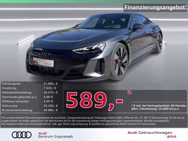 Audi e-tron GT qu MATRIX Luft PANO 360° ACC MEMORY