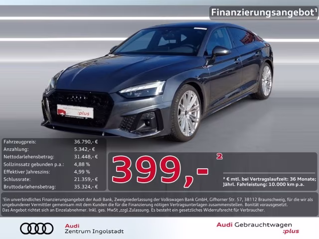 Audi A5 Sportback 40 TDI qu S line MATRIX Pano AHK