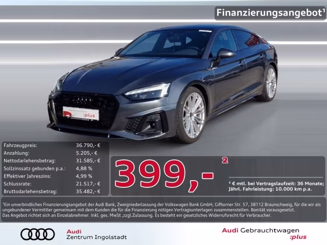 Audi A5 Sportback 40 TDI qu S line MATRIX Pano AHK