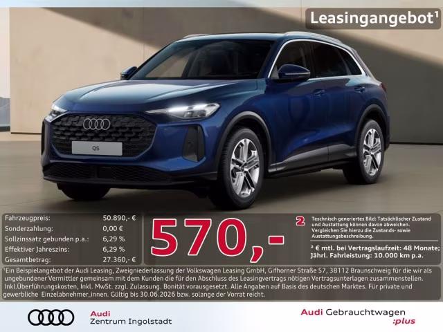 Audi Q5 TDI qu LED Pano AHK KAMERA ACC NAVI+ PDC+ 19&amp;quot;