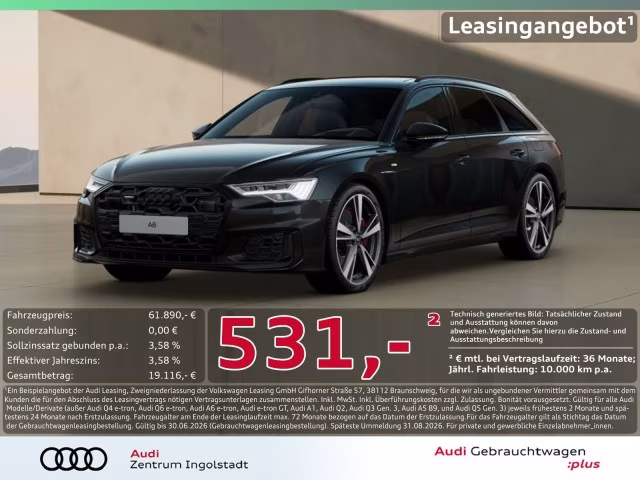 Audi A6 Avant 55 TFSI e qu S line HD-MATRIX Pano 21&amp;quot;