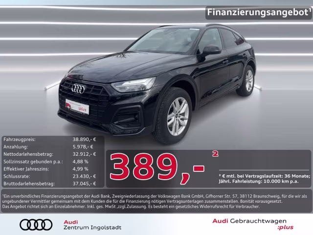 Audi Q5 Sportback 40 TDI qu advanced Pano AHK ACC PDC