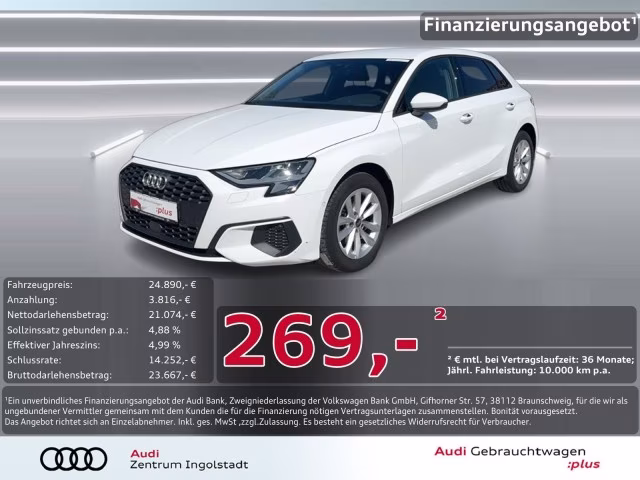 Audi A3 Sportback 35 TFSI ACC NAVI+ PDC+ SHZ Virtual