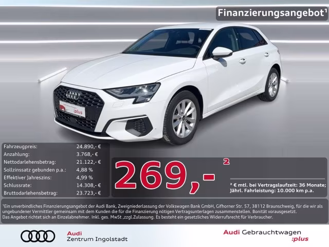 Audi A3 Sportback 35 TFSI ACC NAVI+ PDC+ SHZ Virtual