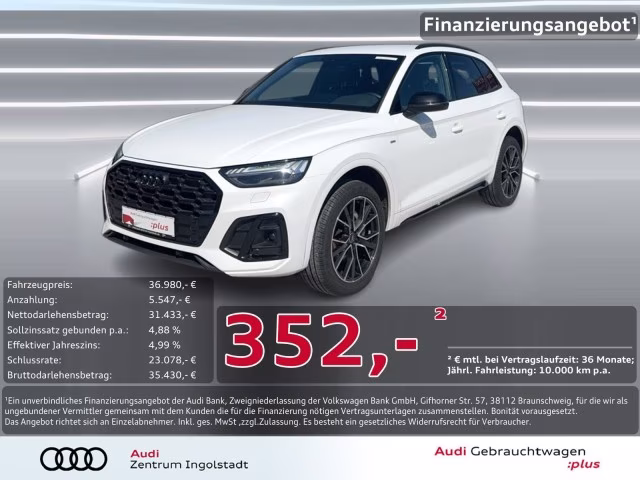 Audi Q5 40 TFSI qu S line MATRIX AHK Kam ACC PDC+ 20&amp;quot;