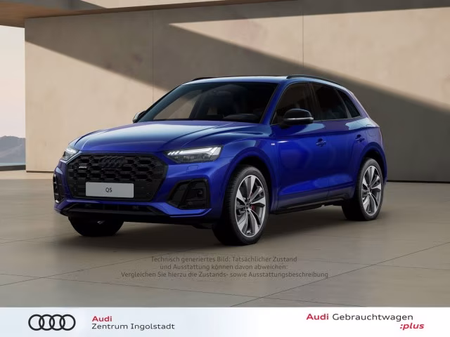 Audi Q5 55 TFSI e qu S line MATRIX AHK PANO 360° ACC