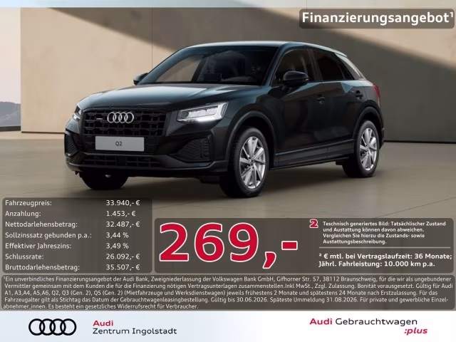 Audi Q2 40 TFSI qu advanced LED KAMERA ACC PDC+ NAVI+