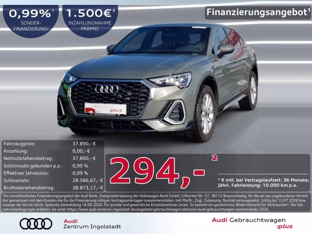 Audi Q3 Sportback 35 TDI S line ACC Kamera S-Sitz 18&amp;quot;