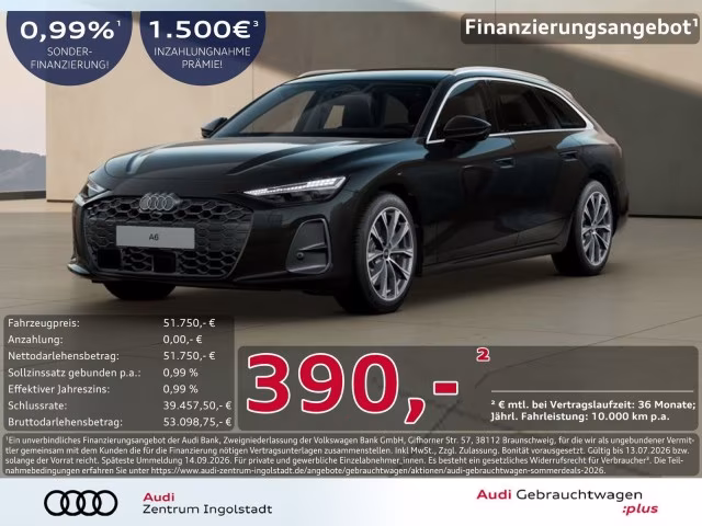 Audi A6 Avant TDI qu Tech+ MATRIX Pano AHK 360° ACC