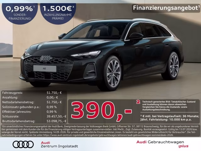 Audi A6 Avant TDI qu Tech+ MATRIX Pano AHK 360° ACC