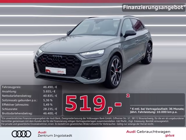 Audi SQ5 TDI qu MATRIX Pano KAMERA B&amp;amp;O HuD Memory 21&amp;quot;