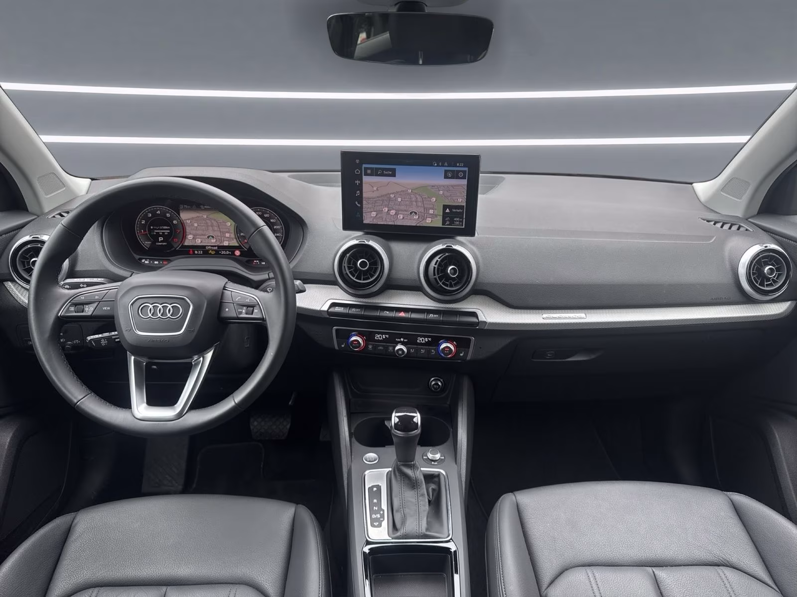 Audi Q2 40 TFSI qu advanced KAMERA ACC PDC Optik-schw