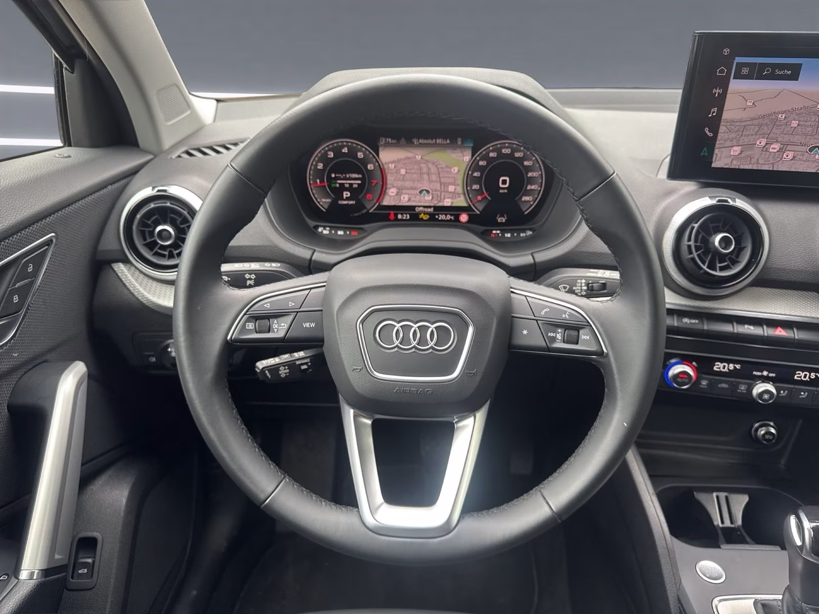 Audi Q2 40 TFSI qu advanced KAMERA ACC PDC Optik-schw