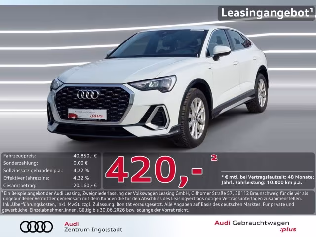 Audi Q3 Sportback 35 TDI S line Kam ACC NAVI+ Virtual