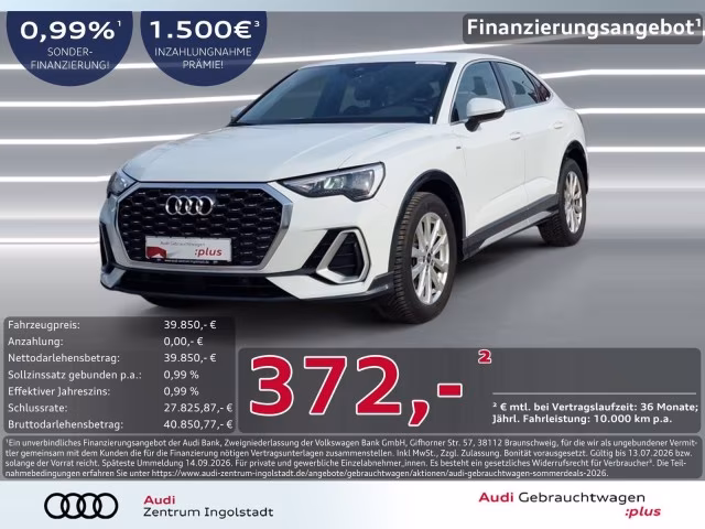 Audi Q3 Sportback 35 TDI S line Kam ACC NAVI+ Virtual