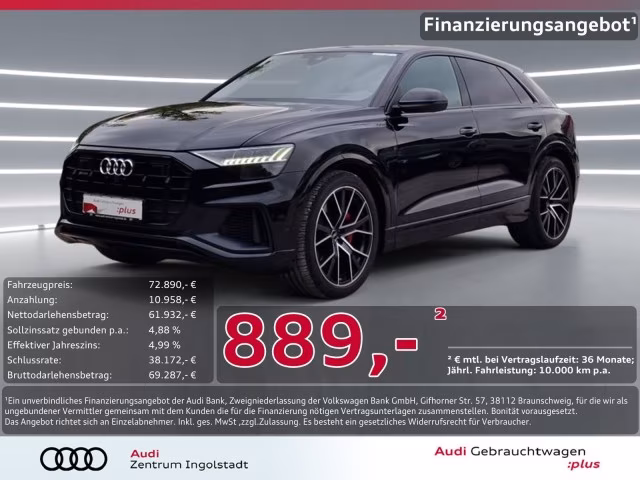Audi SQ8 TFSI qu Luft HD-MATRIX AHK Pano HuD S-Sitze