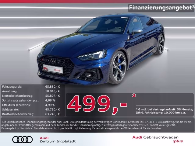 Audi RS5 Sportback qu Keramik Laser PANO 360° B&amp;amp;O HuD