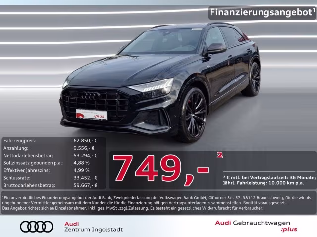 Audi Q8 50 TDI qu S line competition+ MATRIX PANO AHK