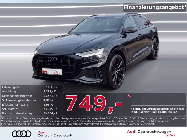 Audi Q8 50 TDI qu S line competition+ MATRIX PANO AHK