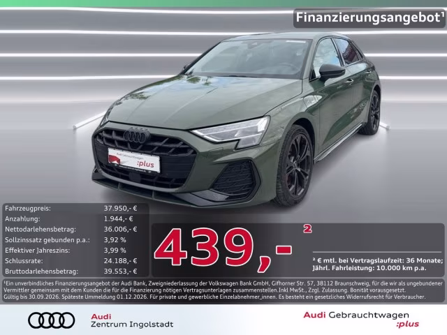 Audi A3 Sportback 45 TFSI e S line MATRIX KAMERA ACC