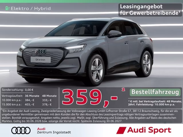 Audi Q4 e-tron LED STHZG NAVI PDC+ SHZ UPE 47.750,-