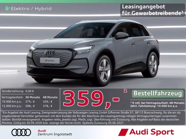 Audi Q4 e-tron LED STHZG NAVI PDC+ SHZ UPE 47.750,-