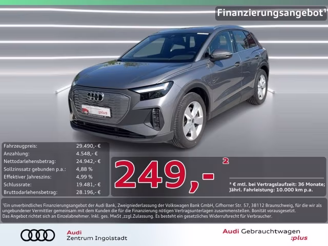 Audi Q4 e-tron 40 LED AHK PDC+ SHZ NAVI+ VIRTUAL 19&amp;quot;