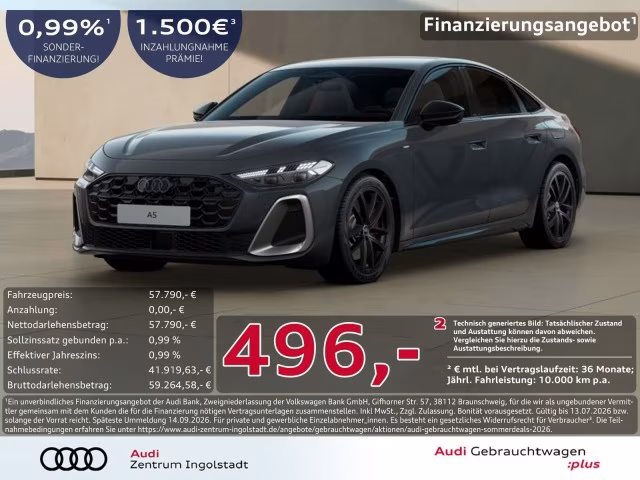 Audi A5 Limousine e-hybrid qu edition one Tech+ AHK