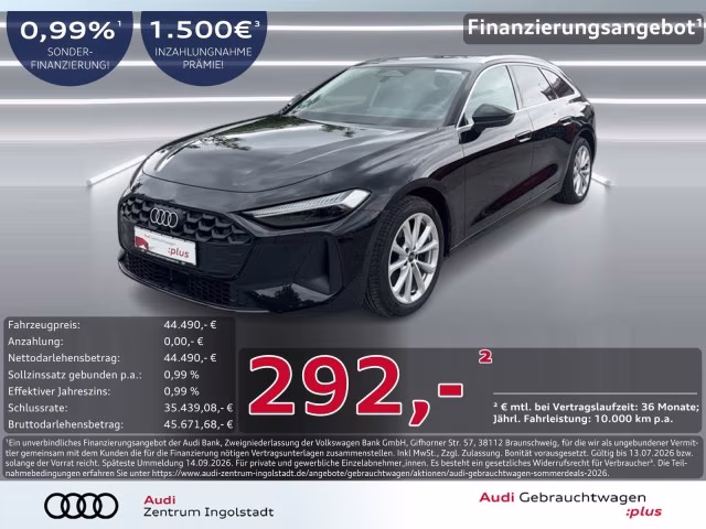 Audi A5 Avant TDI qu Tech LED Kamera Virt ACC PDC 18&amp;quot;