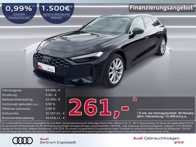 Audi A5 Avant TDI qu Tech LED Kamera Virt ACC PDC 18&amp;quot;