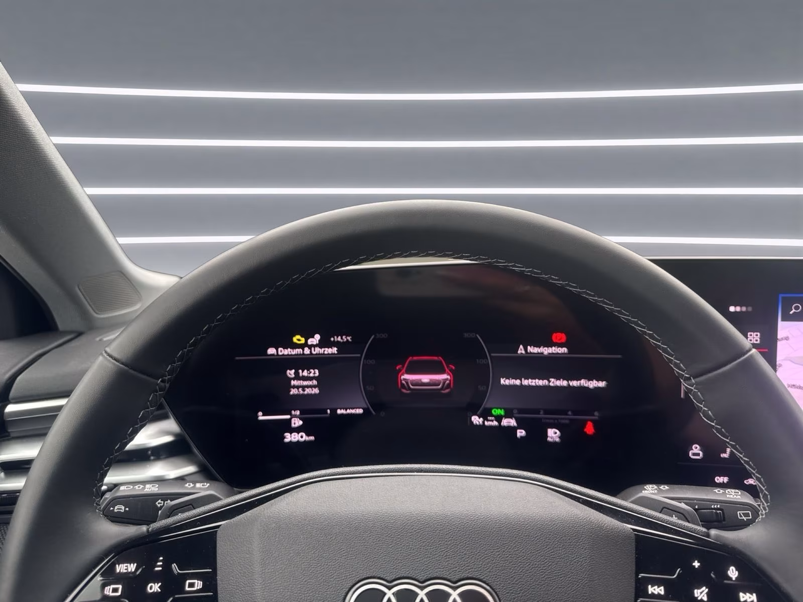 Avant TDI qu Tech LED Kamera Virt ACC PDC 18"