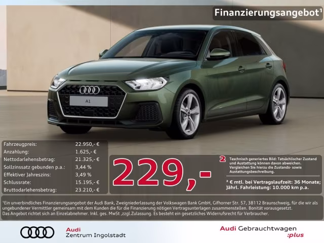 Audi A1 Sportback 25 TFSI advanced SHZ Navi+ Virt 17&amp;quot;