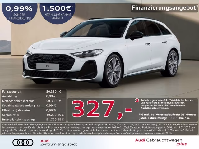 Audi A5 Avant TFSI qu S line Tech+ MATRIX PANO AHK