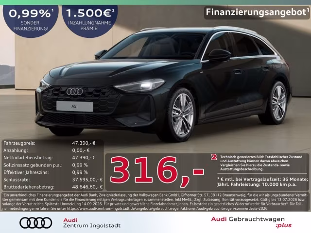 Audi A5 Avant e-hybrid qu LED KAMERA ACC PDC NAVI 19&amp;quot;