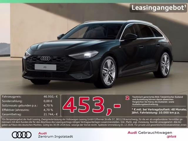 Audi A5 Avant e-hybrid qu LED KAMERA ACC PDC NAVI 19&amp;quot;