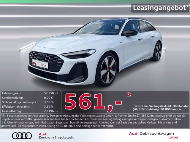 Audi A5 Avant e-hybrid qu S line Tech+ MATRIX Pano