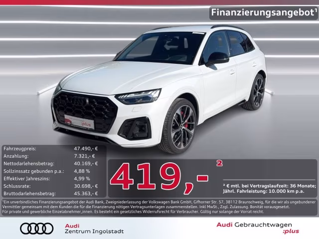 Audi SQ5 TDI qu MATRIX AHK KAMERA HuD ACC PDC+ 21&amp;quot;