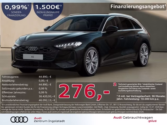 Audi A5 Avant TDI TECH AHK PANO Memory LED Kamera 19&amp;quot;