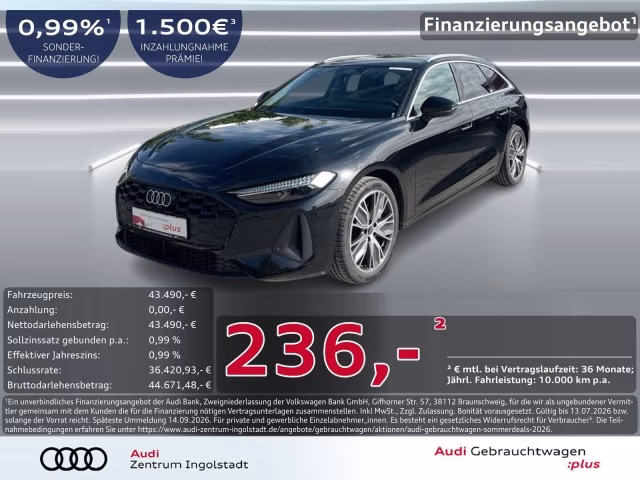 Audi A5 Avant TDI TECH AHK PANO Memory LED Kamera 19&amp;quot;