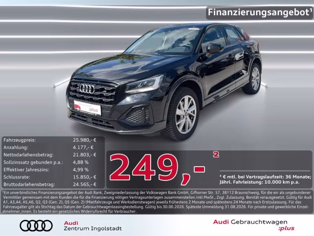 Audi Q2 35 TDI advanced LED KAMERA ACC PDC+ Virtual