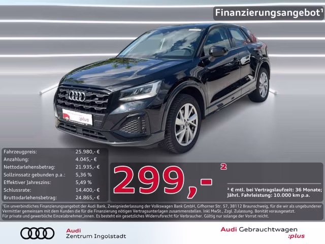 Audi Q2 35 TDI advanced LED KAMERA ACC PDC+ Virtual