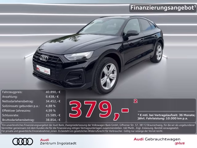 Audi Q5 Sportback advanced AHK PANO Memory Kam Navi+