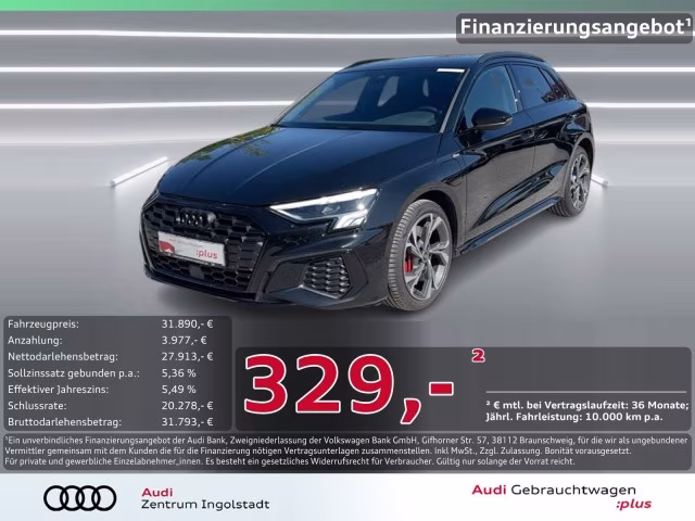 Audi A3 Sportback 45 TFSI e S line LED AHK ACC PDC+