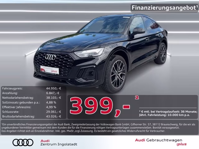 Audi Q5 Sportback 40 TDI qu S line LED 360° HuD ACC