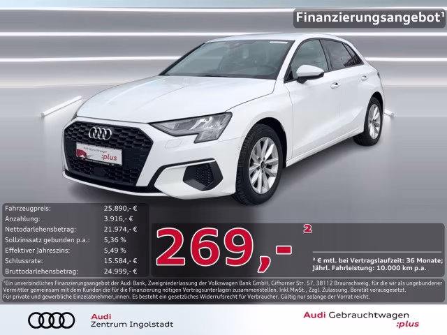 Audi A3 Sportback 35 TFSI ACC PDC+ SHZ NAVI+ Virtual