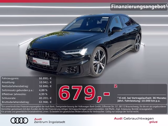 Audi S6 Limousine TDI qu HD-MATRIX Pano Luft 360° HuD