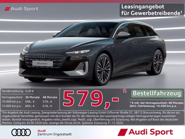 Audi S6 e-tron Avant Tech Luft MATRIX UPE 101.150,-